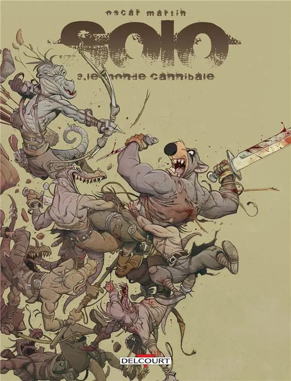 Couverture de l'album Solo Tome 3 Le Monde cannibale