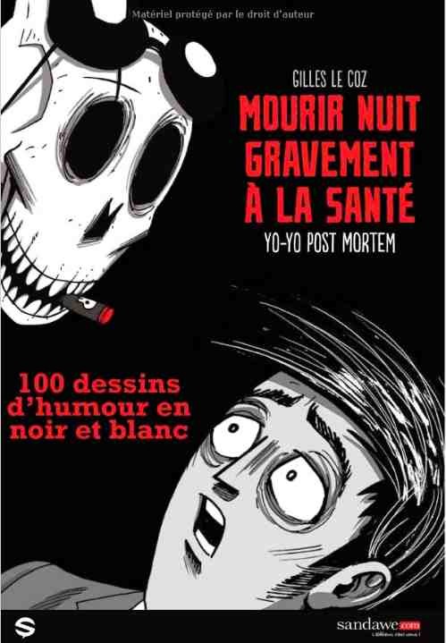 Couverture de l'album Yo-Yo post mortem 100 dessins d'humour en noir et blanc