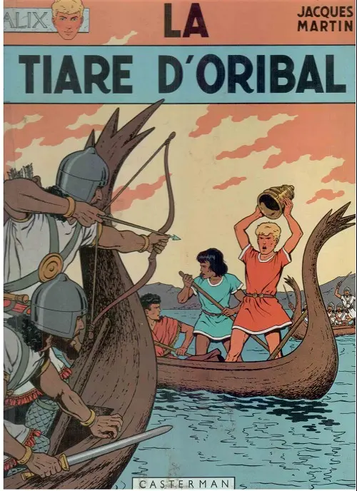 Couverture de l'album Alix Tome 4 La tiare d'Oribal