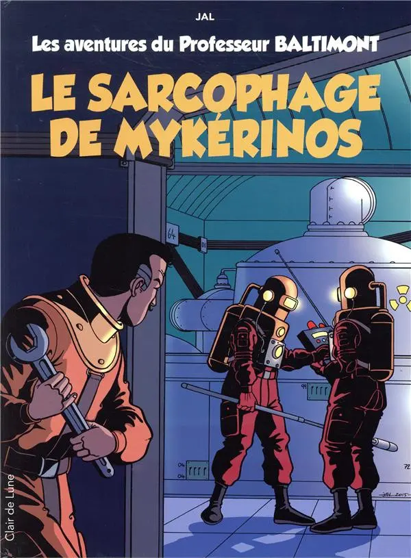 Couverture de l'album Les aventures du Professeur Baltimont Tome 1 Le sarcophage de Mykérinos