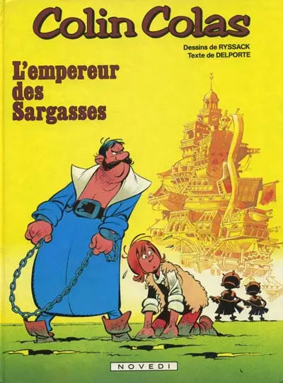 Couverture de l'album Colin Colas Tome 5 L'empereur des Sargasses