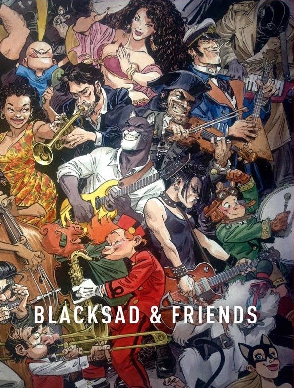Couverture de l'album Blacksad Blacksad & Friends