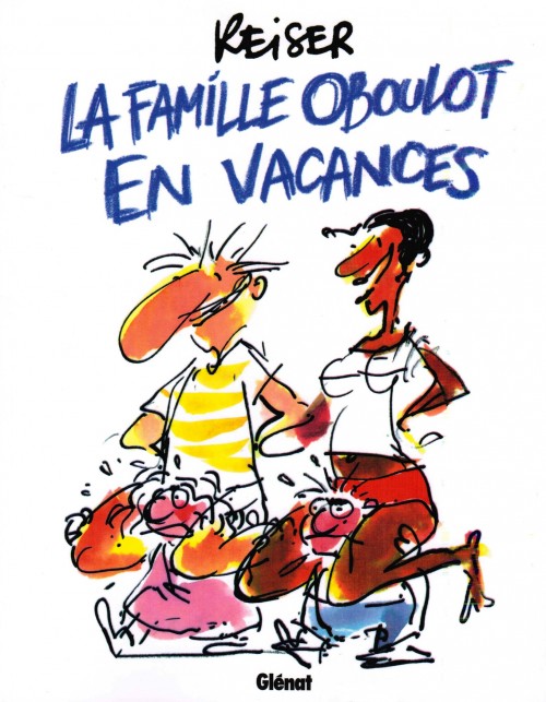 Couverture de l'album La Famille Oboulot en vacances