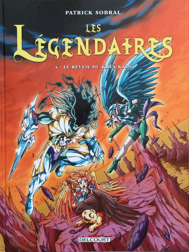 Couverture de l'album Les Légendaires Tome 4 Le réveil du Kréa-Kaos