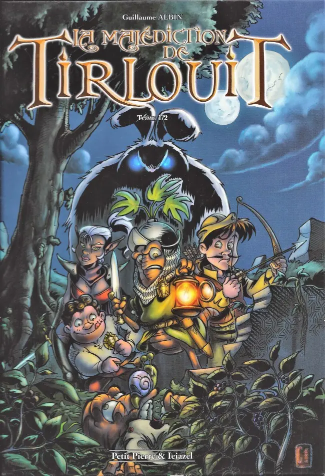 Couverture de l'album La Malédiction de Tirlouit Tome 1/2