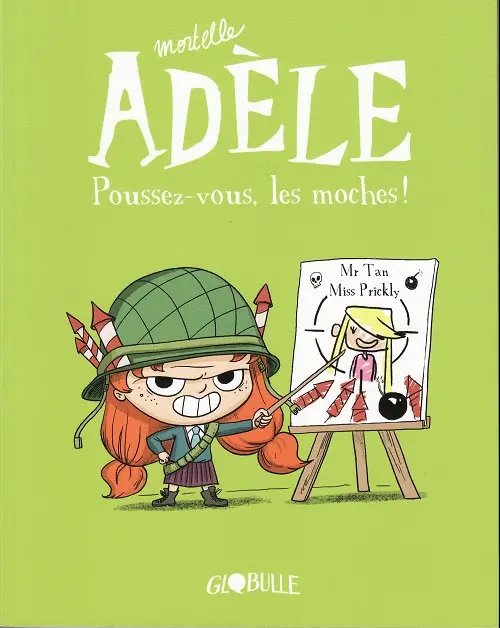 Couverture de l'album Mortelle Adèle Tome 5 Poussez-vous, les moches !