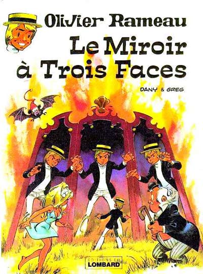 Couverture de l'album Olivier Rameau Tome 7 Le miroir à trois faces