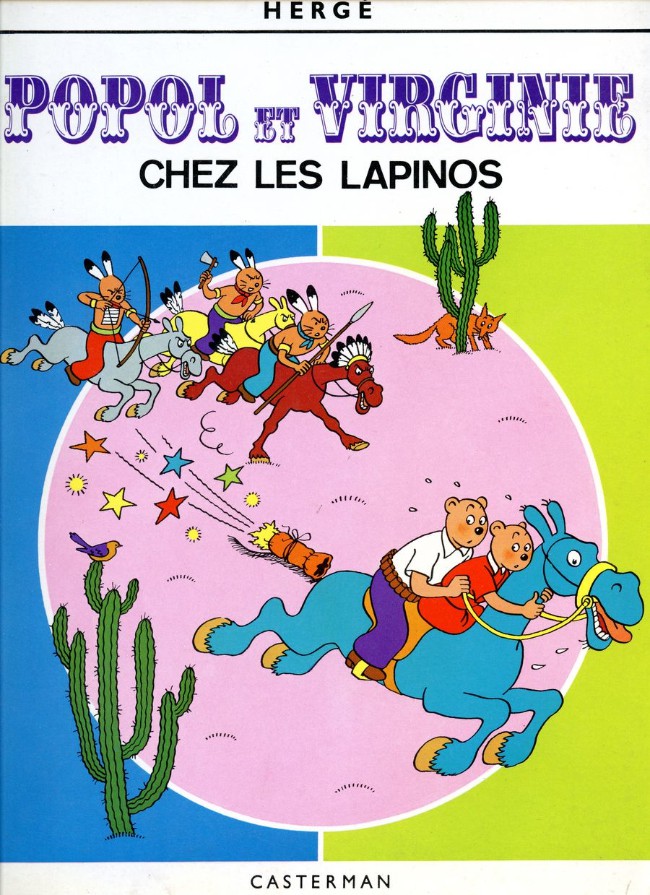 Couverture de l'album Popol et Virginie Chez les Lapinos