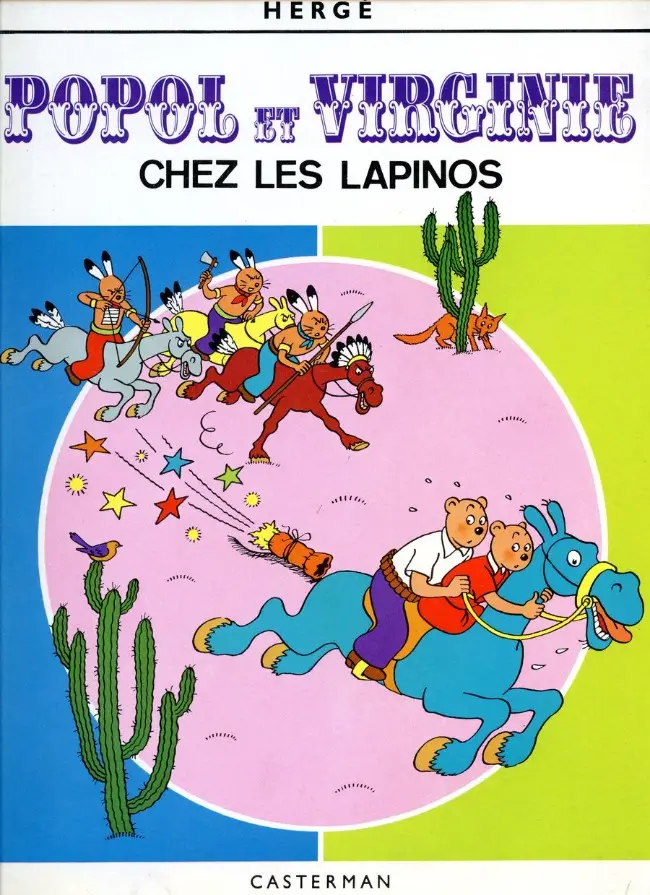 Couverture de l'album Popol et Virginie Chez les Lapinos