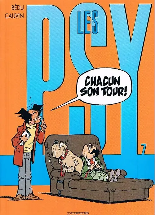 Couverture de l'album Les Psy Tome 7 Chacun son tour !