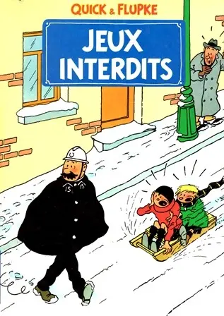 Couverture de l'album Quick et Flupke - Gamins de Bruxelles Tome 2 Jeux interdits