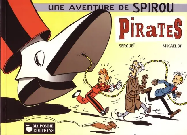Couverture de l'album Spirou et Fantasio Pirates