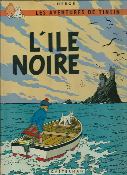Couverture de l'album Tintin Tome 7 L'île noire