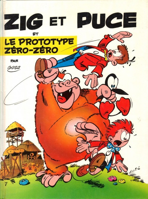 Couverture de l'album Zig et Puce Tome 3 Le prototype Zéro-Zéro