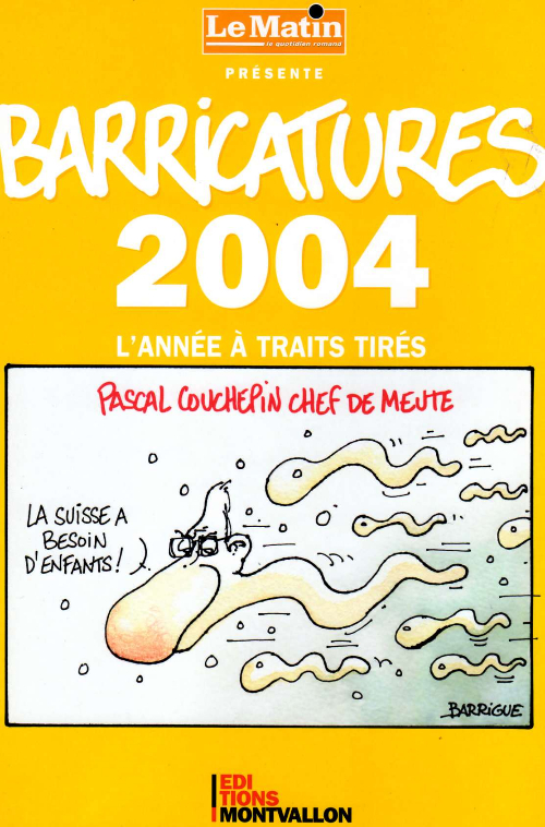Couverture de l'album Barricatures Tome 24 2004 - L'Année à traits tirés