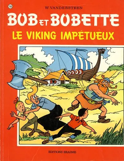 Couverture de l'album Bob et Bobette Tome 158 Le viking impétueux