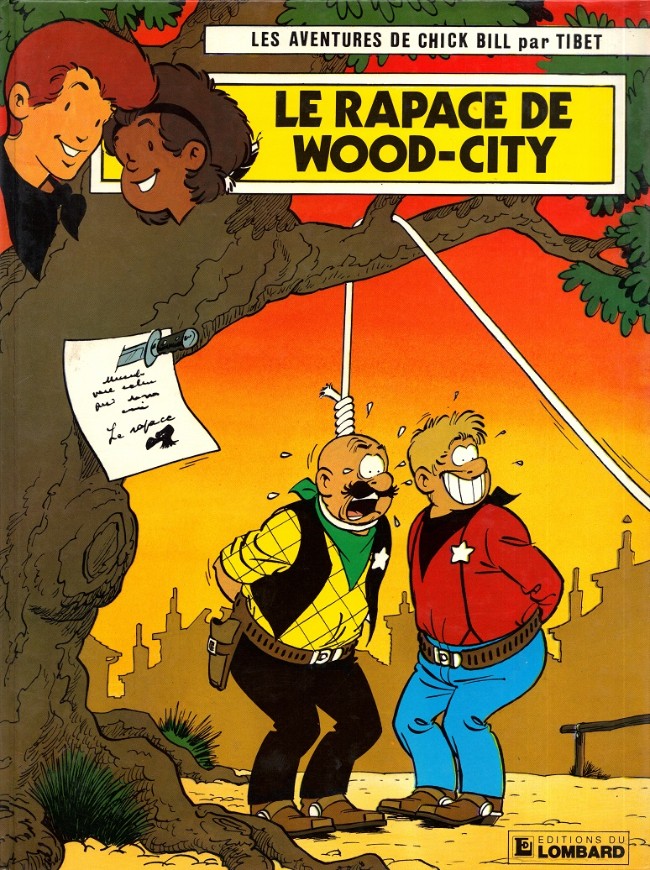 Couverture de l'album Chick Bill Tome 42 Le rapace de Wood-City