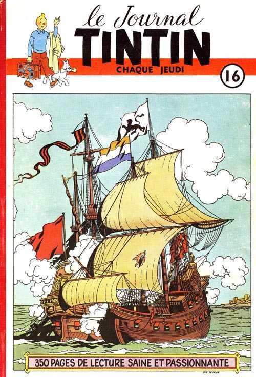 Couverture de l'album Tintin Tome 16