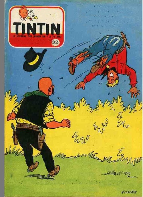 Couverture de l'album Tintin Tome 32 Tintin album du journal (n° 448 à 460)