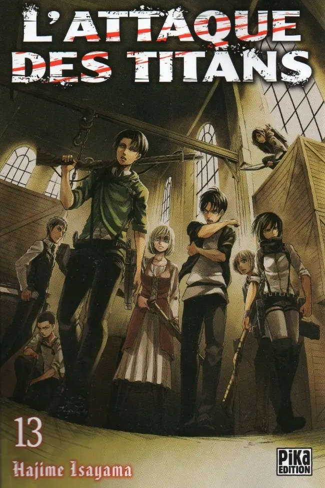 Couverture de l'album L'Attaque des Titans 13