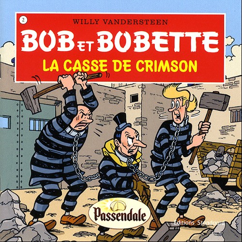 Couverture de l'album Bob et Bobette (Publicitaire) La casse de Crimson