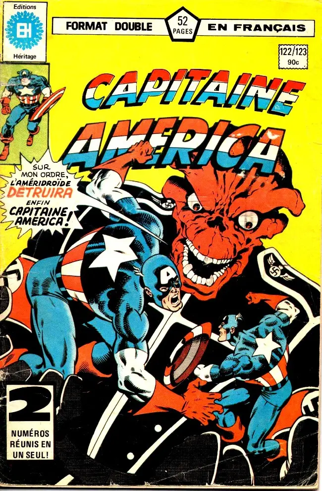 Couverture de l'album Capitaine America Tome 122 Du dernier film !