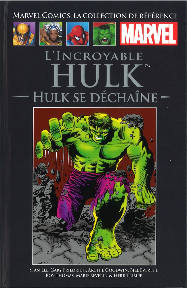 Couverture de l'album Marvel Comics - La collection de référence Tome 74 L'Incroyable Hulk - Hulk se Déchaîne