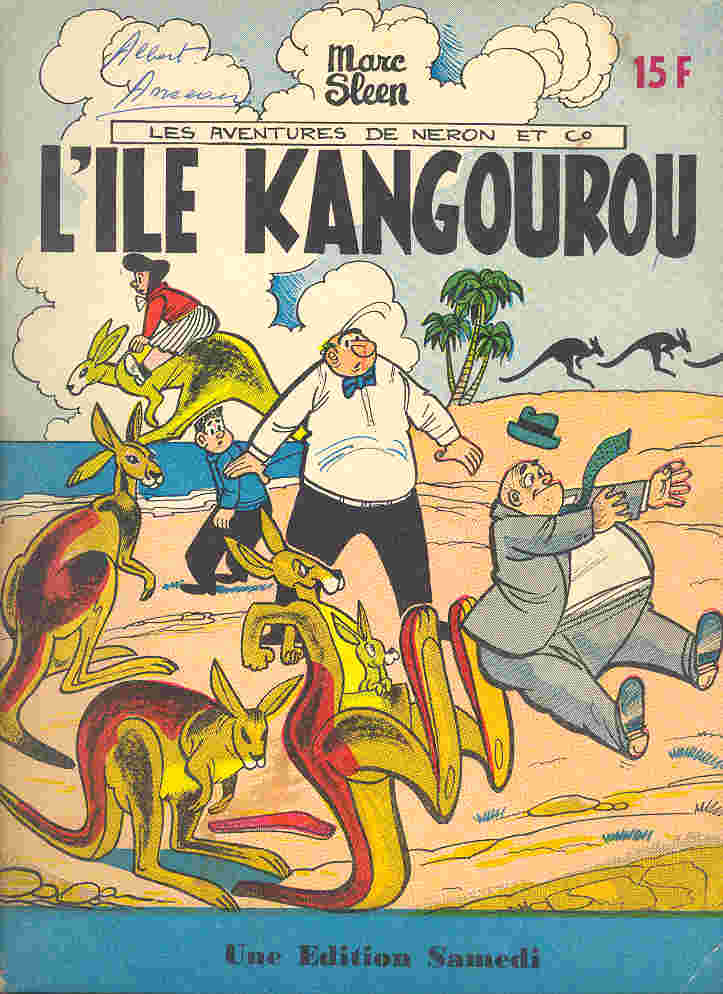 Couverture de l'album Les Aventures de Néron et Co Éditions Samedi Tome 31 L'île kangourou