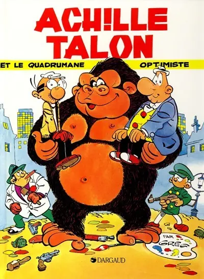 Couverture de l'album Achille Talon Tome 15 Achille Talon et le quadrumane optimiste