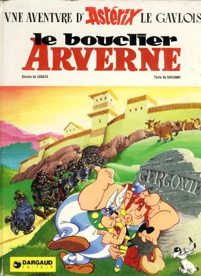 Couverture de l'album Astérix Tome 11 Le bouclier Arverne