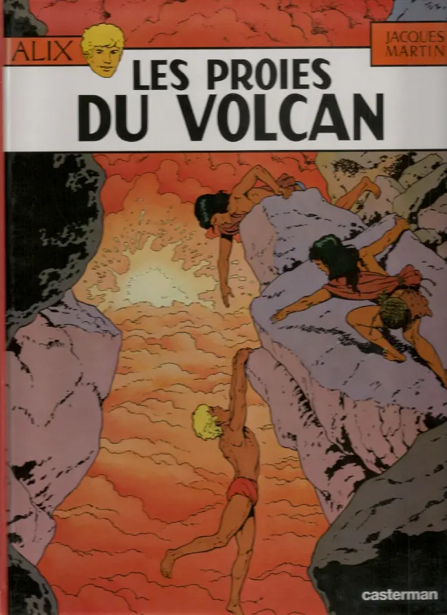Couverture de l'album Alix Tome 14 Les proies du volcan
