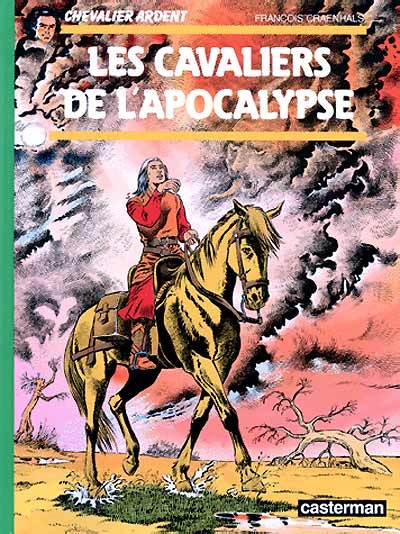 Couverture de l'album Chevalier Ardent Tome 12 Les cavaliers de l'apocalypse