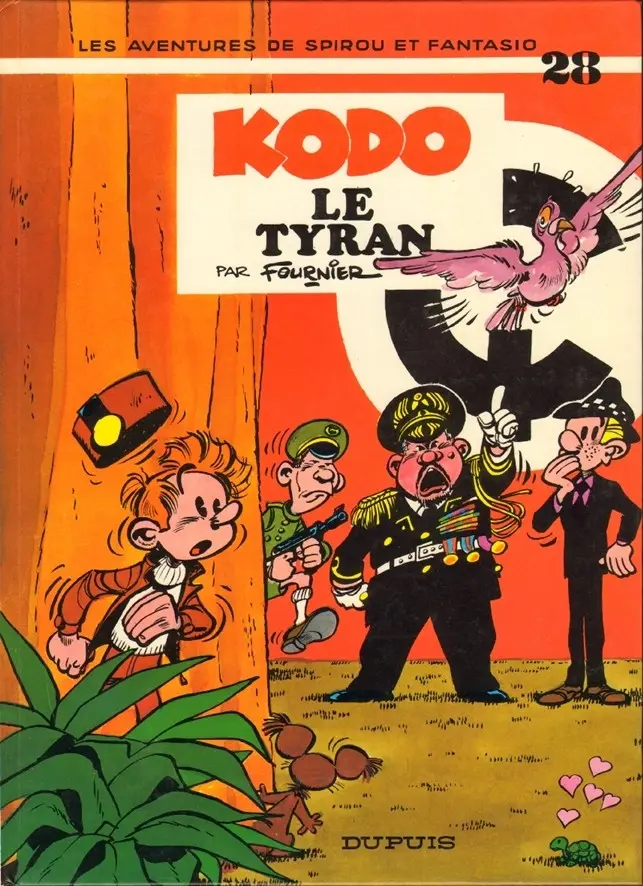 Couverture de l'album Spirou et Fantasio Tome 28 Kodo le tyran
