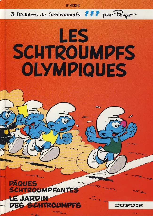 Couverture de l'album Les Schtroumpfs Tome 11 Les schtroumpfs olympiques
