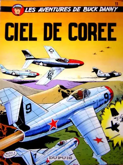 Couverture de l'album Buck Danny Tome 11 Ciel de Corée