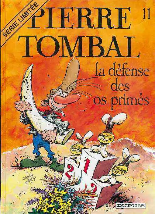 Couverture de l'album Pierre Tombal Tome 11 La défense des os primés