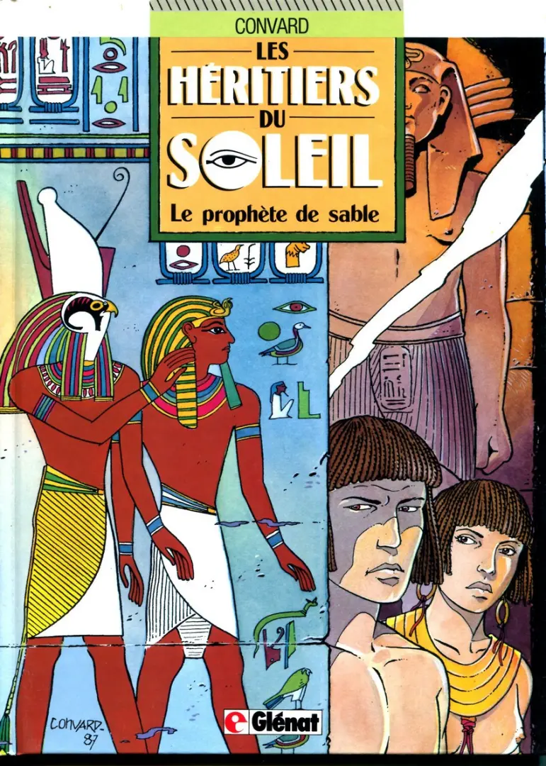 Couverture de l'album Les Héritiers du soleil Tome 2 Le prophète de sable