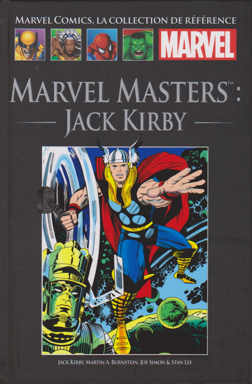 Couverture de l'album Marvel Comics - La collection de référence Tome 204 Marvel Masters : Jack Kirby