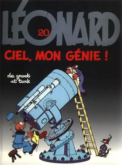 Couverture de l'album Léonard Tome 20 Ciel, mon génie !