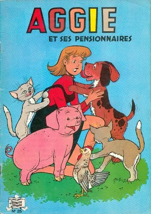 Couverture de l'album Aggie N° 25 Aggie et ses pensionnaires