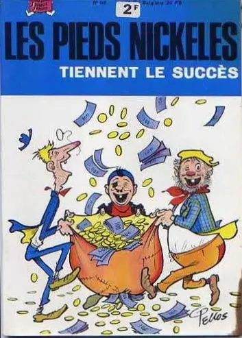 Couverture de l'album Les Pieds Nickelés Tome 52 Les Pieds Nickelés tiennent le succès