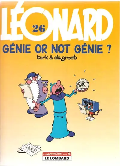 Couverture de l'album Léonard Tome 26 Génie or not génie ?