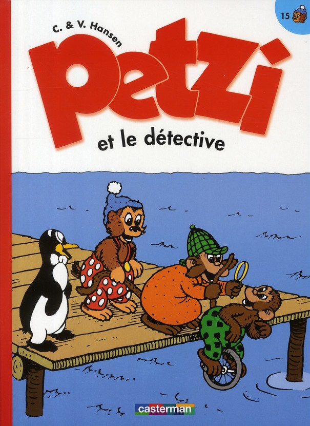 Couverture de l'album Petzi Tome 15 Petzi et le détective