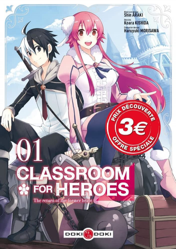 Couverture de l'album Classroom for Heroes 01