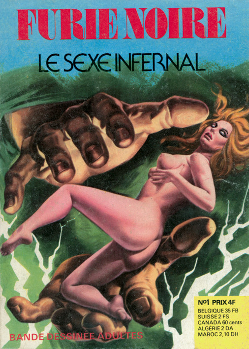 Couverture de l'album Furie Noire N° 1 Le sexe infernal