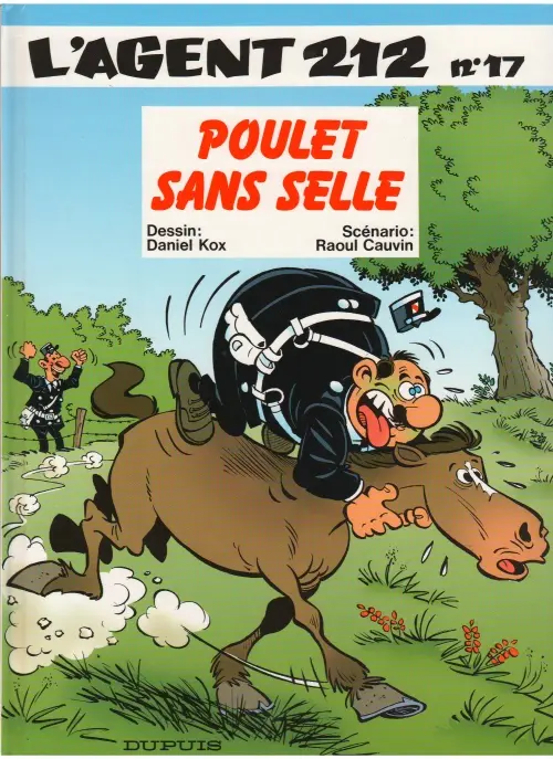 Couverture de l'album L'Agent 212 Tome 17 Poulet sans selle