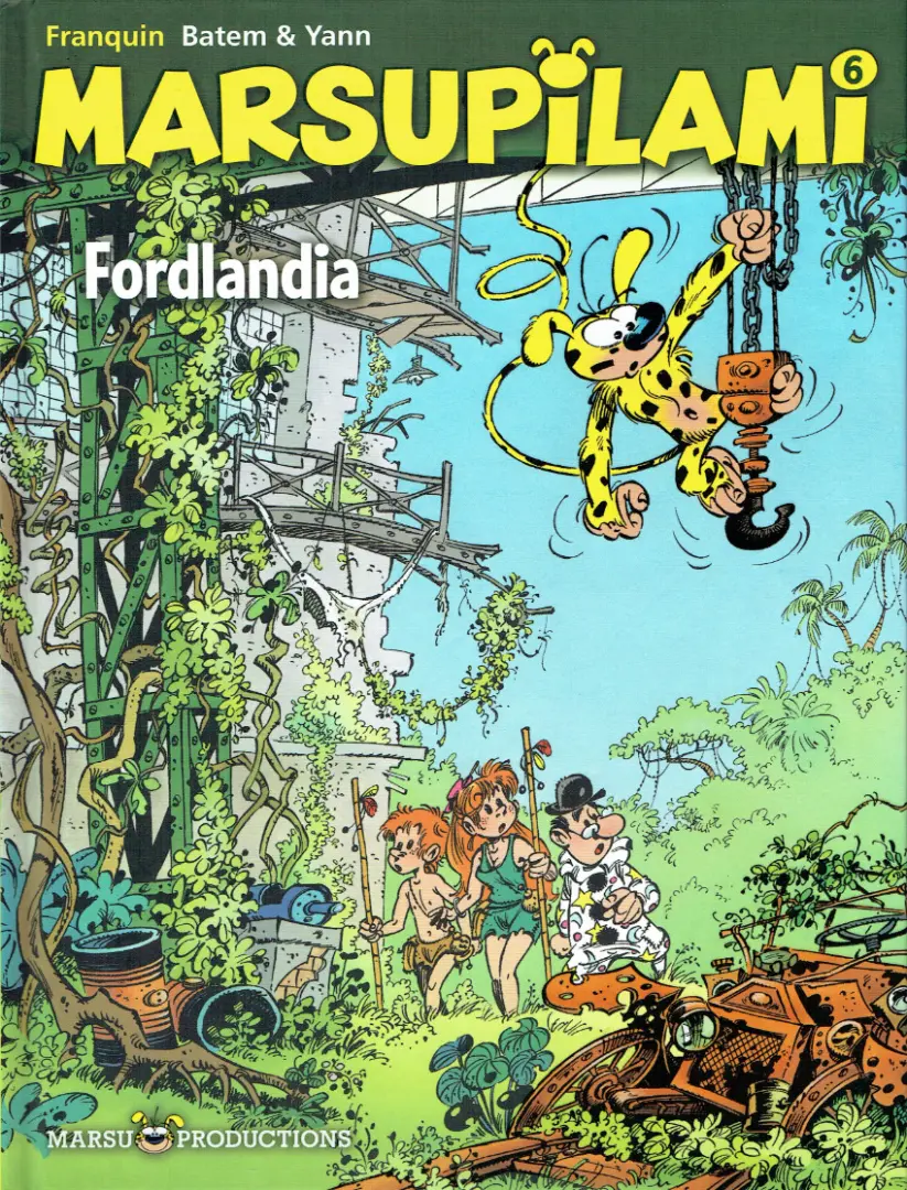 Couverture de l'album Marsupilami Tome 6 Fordlandia