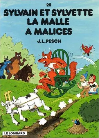 Couverture de l'album Sylvain et Sylvette Tome 25 La malle à malice