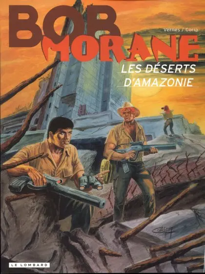 Couverture de l'album Bob Morane Tome 57 Les Déserts d'Amazonie