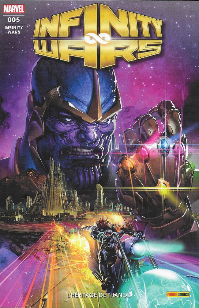 Couverture de l'album Infinity Wars 005 L'héritage de Thanos
